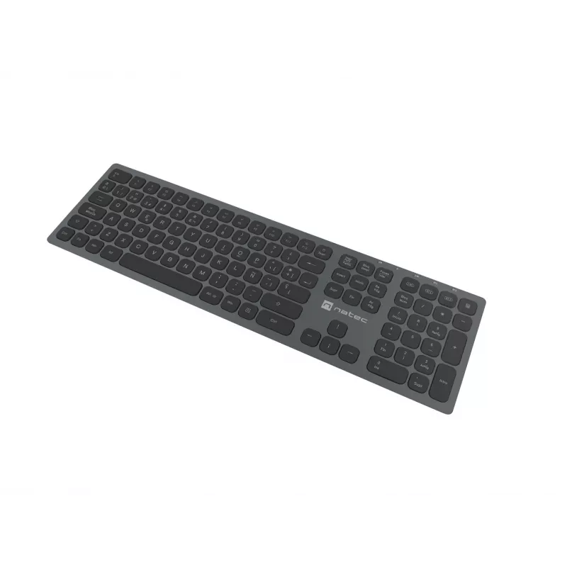 NATEC NKL-1830 klaviatuur Universaalne RF-juhtmevaba Bluetooth QWERTY Hispaania Must Hall