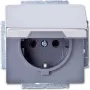BUSCH JAEGER 2018-0-1490 - CEE 7/3 - 2P+E - Hall - Roostevaba teras - 250 V - 16 A