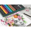 Õlipõhine pliiats Faber-Castell Polychromos & Pitt Graphite Matt komplekt 21 tk mitmevärviline