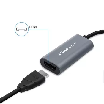 Adapter USB-C-HDMI-le 4K 60 Hz 32AWG QOLTEC