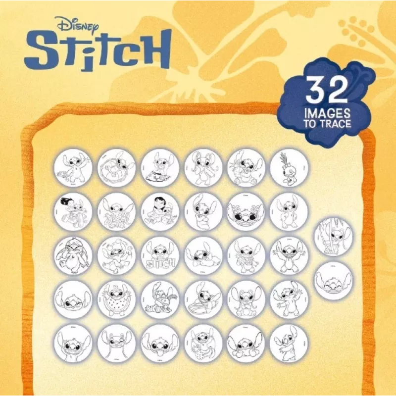 Stitch Projektori joonistuskooli komplekt