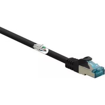 Renkforce RF-5047478 võrgukaabel Must 2 m Cat6a S/FTP (S-STP) (RF-5047478)