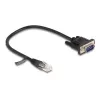 Võrgukaabel DeLOCK 88008 Must 0,3 m RJ-45