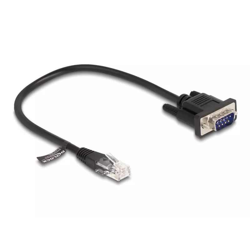 Võrgukaabel DeLOCK 88008 Must 0,3 m RJ-45