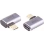USB-C adapter ShiverPeaks 14-05035, USB 4.0, 90° paremnurkne pistik