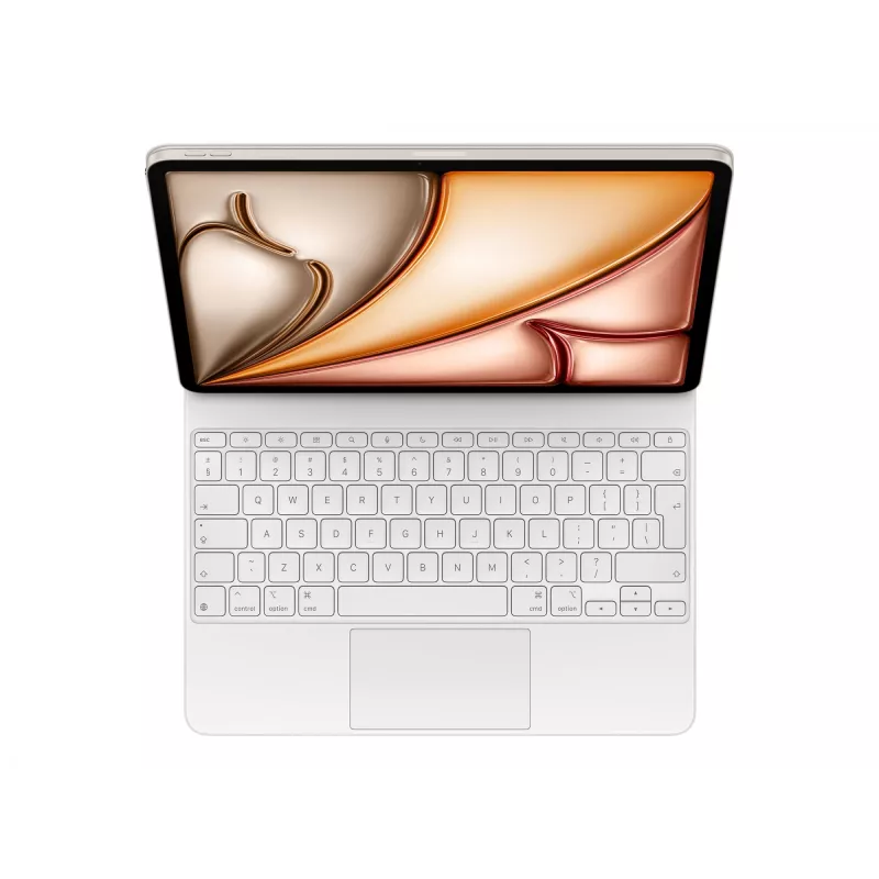 Apple Magic klaviatuur QWERTY inglise valge puuteplaadiga