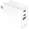 Laadija Creative Labs 67W GaN 1x USB-A 2x USB-C PD — 67W koguväljund, GaN tehnoloogia
