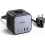 Ugreen DigiNest Pro 1 vahelduvvoolupesa(t) tüüp C 1.8 m 4 3680 W must