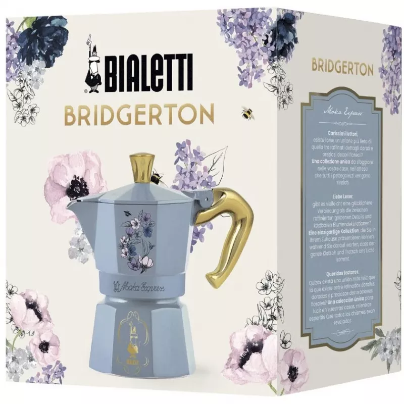 Bialetti Moka Express Bridgerton 3TZ (150 ml) sinine