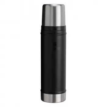 Termospudel STANLEY The Legendary Classic 0,6 L, must, vaakumisoleeritud kolb