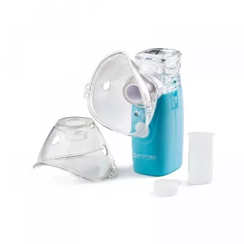 Auruinhalaator HI-TECH MEDICAL ORO-MESH patareitoitel sinine valge