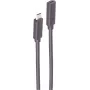ShiverPeaks SHVP BS13-44015 - USB 3.2 kaabel C-pistikust pesasse 0,5 m - kaabel - digitaalne/andmeside (BS13-44015)
