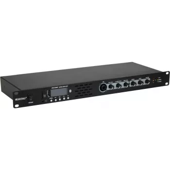 Mikser-võimendi Omnitronic EPA-100BT 100W Bluetoothiga — 2-kanaliline PA-mikser-võimendi