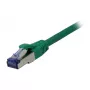 Paranduskaabel RJ45 - CAT6A 500Mhz - 0,25 m - roheline - S-STP(S/FTP) - AWG27 - LSZH - Synergy 21