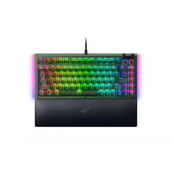 Mehaaniline mänguklaviatuur Razer MustWidow V4 75% — juhtmega, USA paigutus, Phantom roheline Edition, Razer Mechanical Tactile lülitid