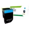 Lexmark Lexmark 80C2SCE printeri tarvik tsüaan
