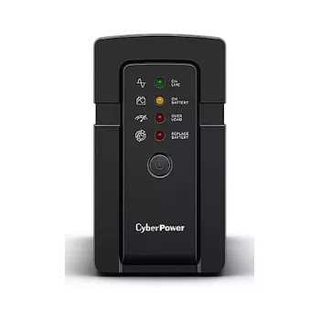 CyberPower RT650EI katkematu toiteallikas (UPS) ooterežiim (Offline) 0,65 kVA 400 W 4 vahelduvvoolu pistikupesa
