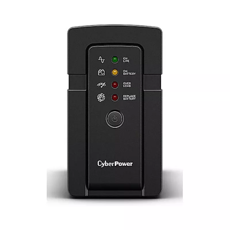 CyberPower RT650EI katkematu toiteallikas (UPS) ooterežiim (Offline) 0,65 kVA 400 W 4 vahelduvvoolu pistikupesa