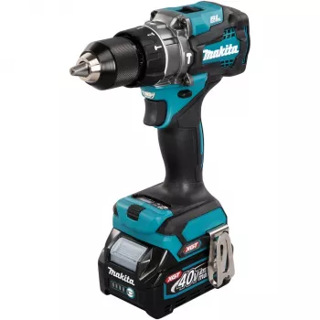 Makita HP001GD201 - Pöördvasar/puurkeeraja - Juhtmeta - 2 kiirust - Padrunivõti 13 mm - 140 N·m - 2 akut, laadija kaasas - 40 V (HP001GD201)