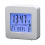 Digital alarm clock Denver REC-34 Valge
