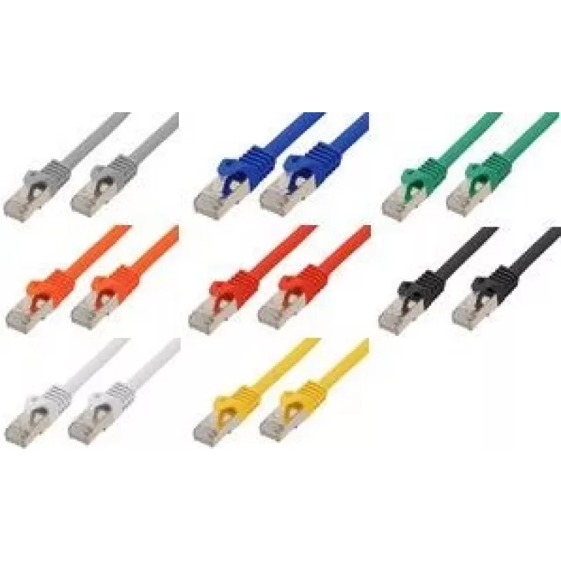 võrgukaabel ShiverPeaks BASIC-S must 20 m Cat7 S/FTP
