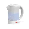 Elektriline veekeetja LAFE LAFCZA45865, roostevaba teras, 0,6 L, 600 W, helehall, hingedega lukustatav kaas