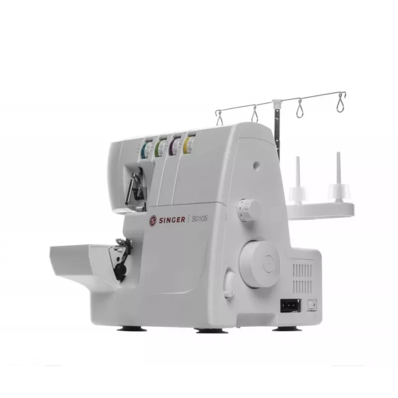 Overlock-õmblusmasin SINGER S0105 Electric Valge