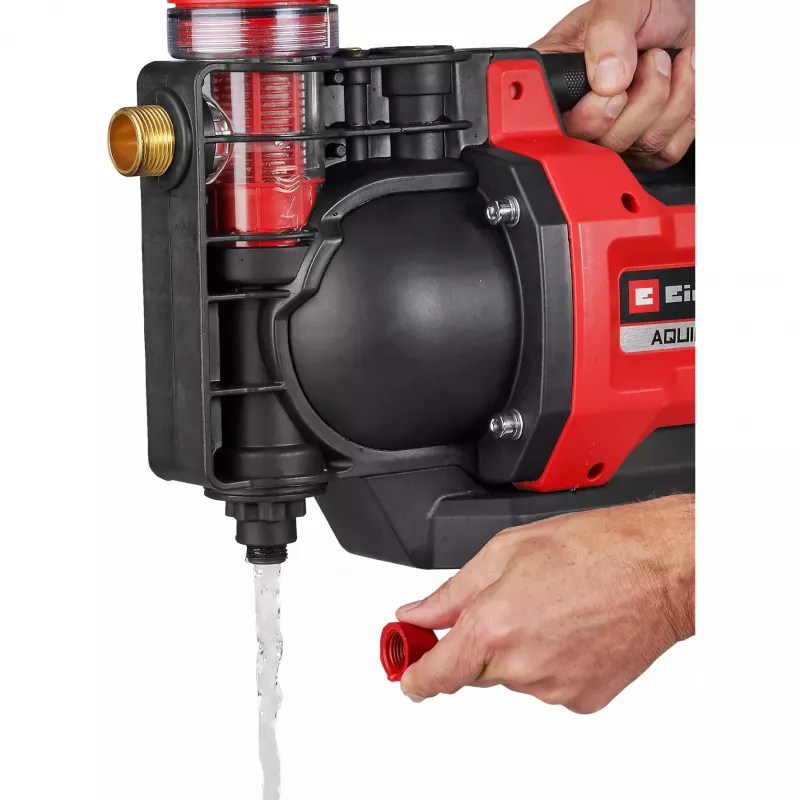Aianduspump EINHELL AQUINNA 18/30 F LED AUTOMATIC — juhtmeta 3000 l/h, 28 m tõstekõrgus