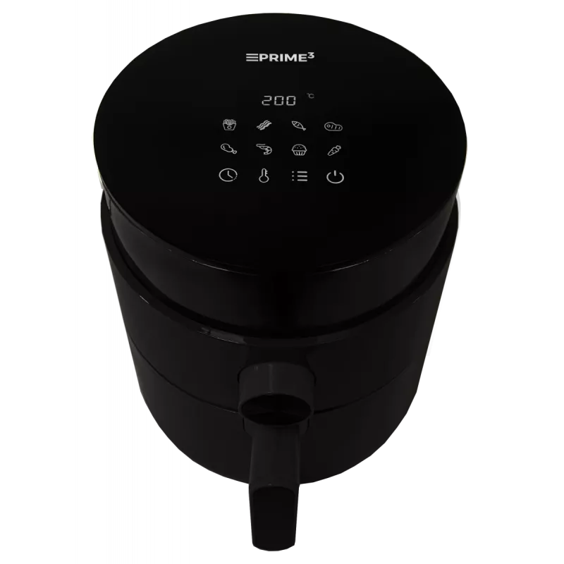Õhufritüür PRIME3 SAF31 ? 2.5 L, 1200 W, kuumaõhu rasvavaba fritüür, must