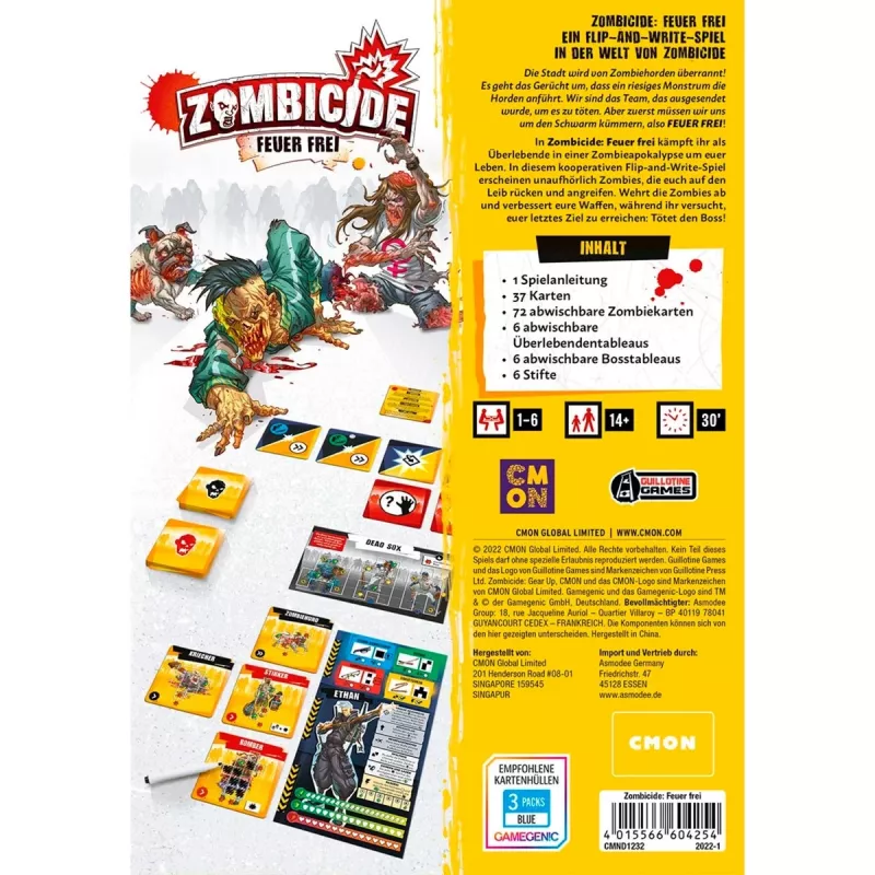 Zombicide Feuer Frei peremäng