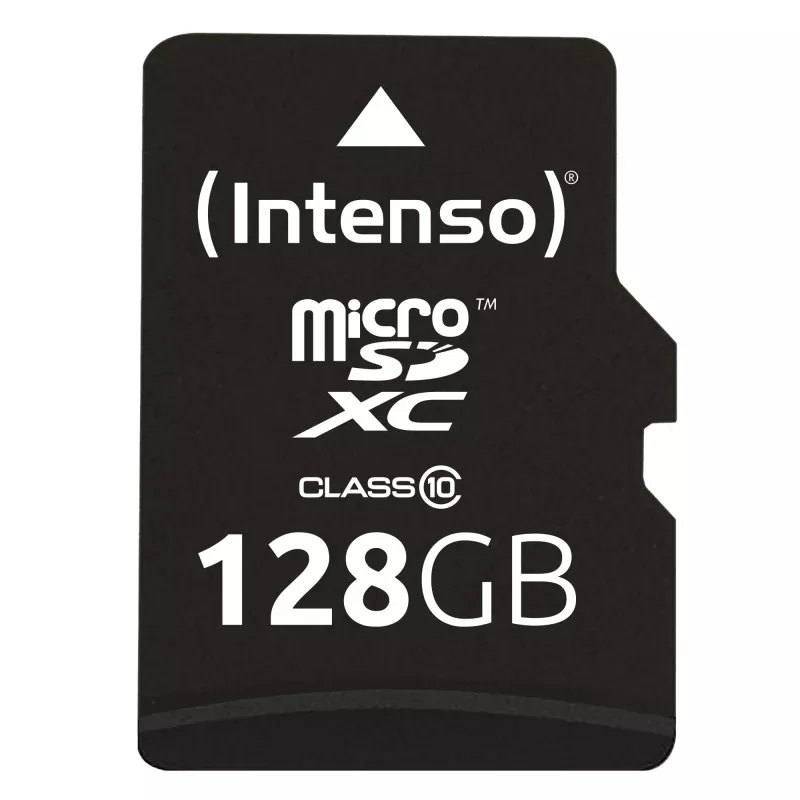 MÄLU MICRO SDXC 128GB C10/W/ADAPTER 3413491 INTENSO