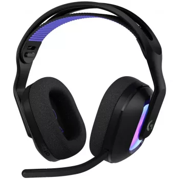 Logitech G G522 LIGHTSPEED juhtmevaba mängupeakomplekt LIGHTSYNC RGB mikrofoni ja täiustatud sünkroniseeritud heliga – kolmikühendus