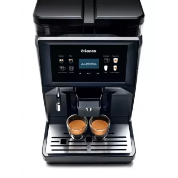 Täisautomaatne kohvimasin Saeco AURORA M2 — 1900 W, 4 L veepaak, 1,2 kg ubade mahuti, sisseehitatud veski ja piimavahustaja, TFT puuteekraan