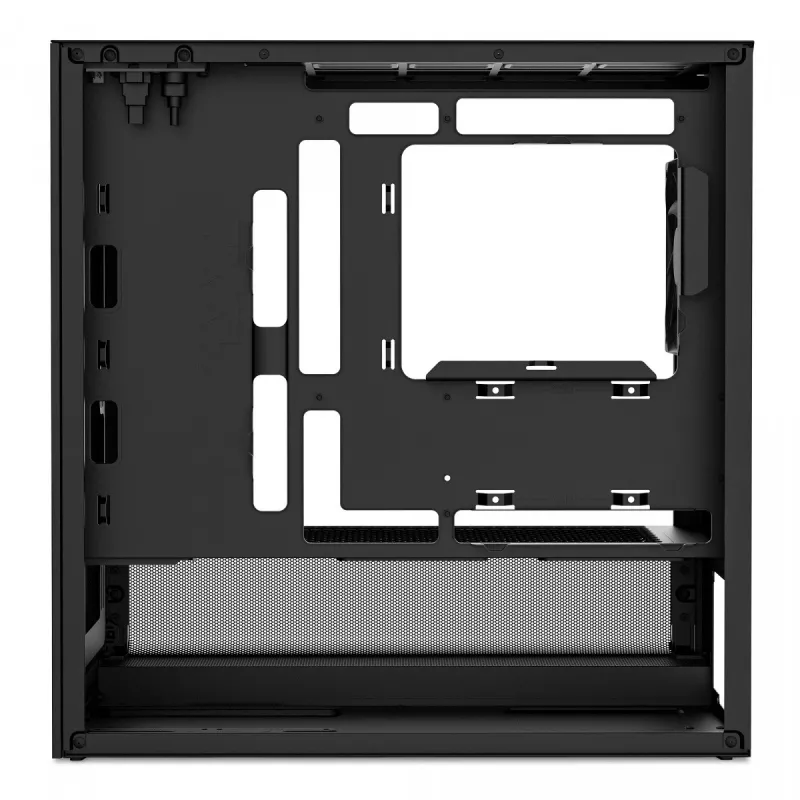 NZXT H3 Flow Micro ATX õhuvooluga korpus - must