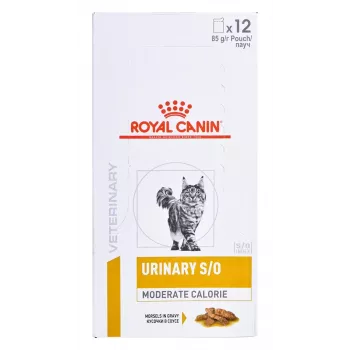 ROYAL CANIN Urinary S/O Moderate Calorie - märg kassitoit - 12 x 85g