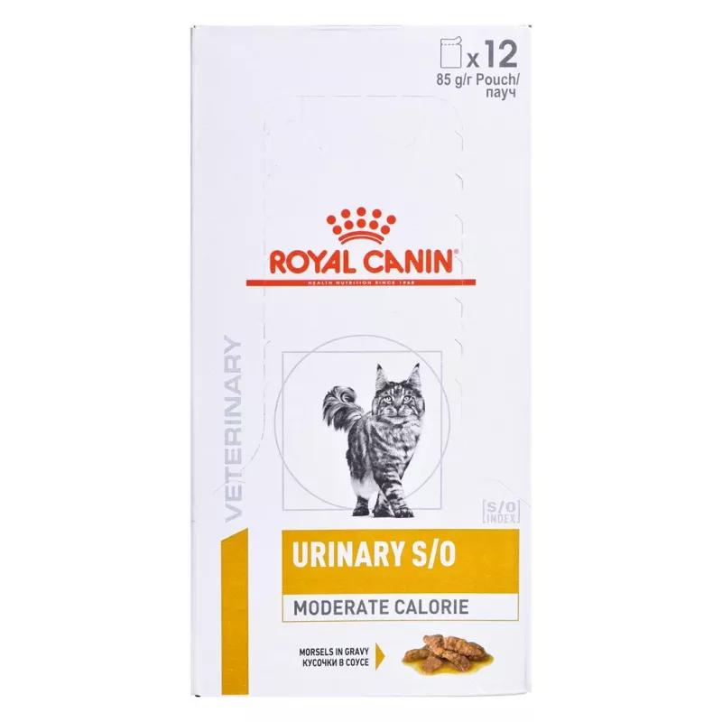 ROYAL CANIN Urinary S/O Moderate Calorie - märg kassitoit - 12 x 85g