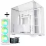 Lian Li O11 Vision Compact + TRYX PANORAMA SE ARGB Complete Liquid Cooling - Valge, 360mm