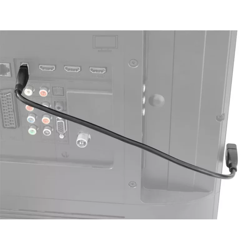 USB-kaabel DeLOCK 35cm USB 2.0 83498 Must