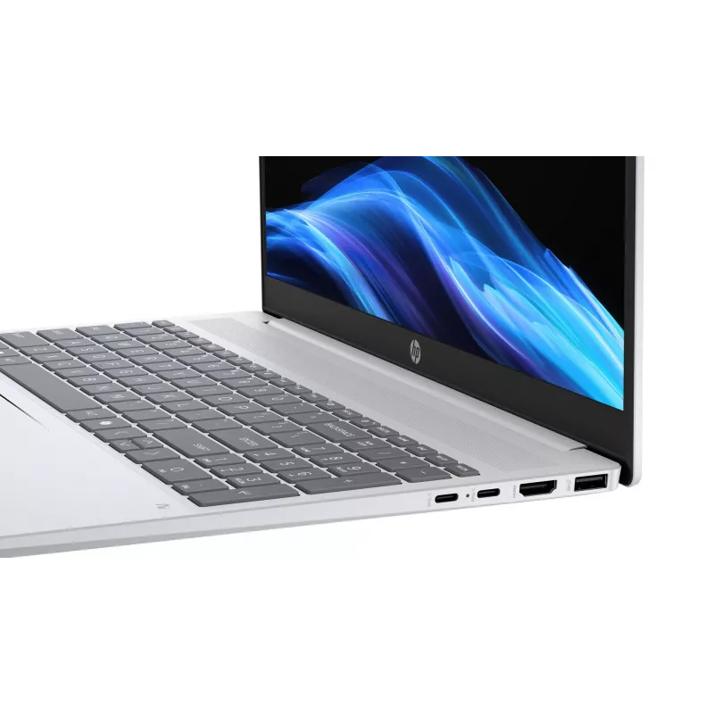 Sülearvuti HP OmniBook 5 AI 16-ag1216nw — Ryzen AI 5 340, 16-tolline 2K OLED, 32 GB muutmälu, 512 GB SSD, Windows 11 Home, Glacier Silver