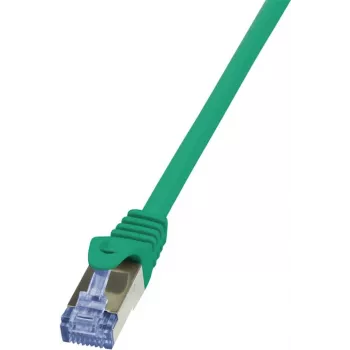 Networking kaabel LogiLink 1.5m Cat.6A RJ-45 S/FTP roheline