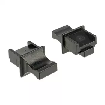 Pistikupesa turvakate RJ-45 DeLOCK 64020 Must 10 tk