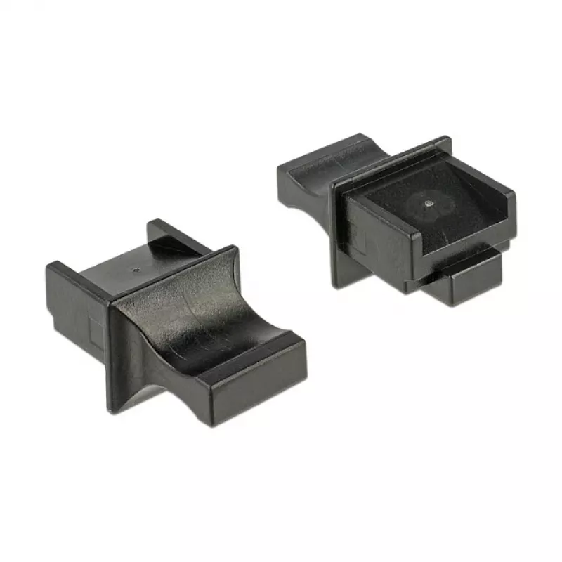 Pistikupesa turvakate RJ-45 DeLOCK 64020 Must 10 tk