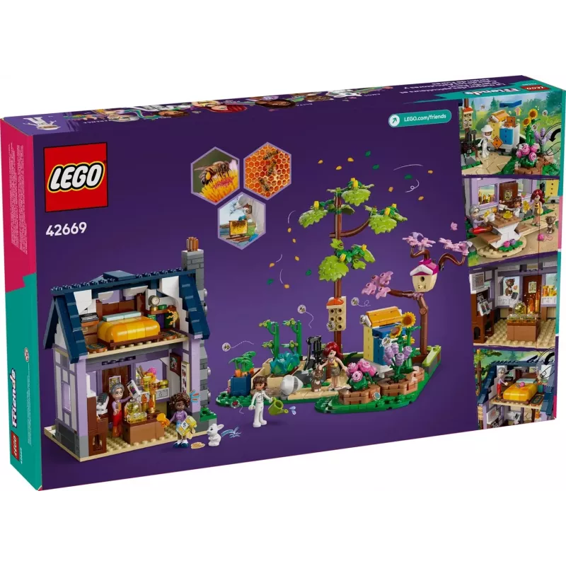 LEGO FRIENDS 42669 Mesiniku maja ja lilleaed