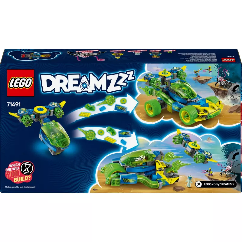Bricks DREAMZzz 71491 Mateo ja Z-Blob Action Võidusõiduauto
