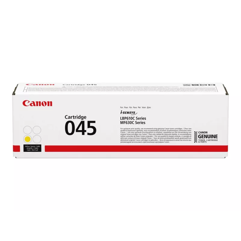 Canon 045 toonerikassett 1 tk Originaal Kollane