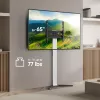 TV-alus/statiiv ONKRON TS1140-W ekraanidele 66–165,1 cm (26–65 tolli), 35 kg, VESA 100x100–400x400, kõrgus 880–1100 mm, valge