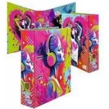 HERMA 20102 ring binder A4 Mitmevärviline Ümmargune rõngas 70 mm