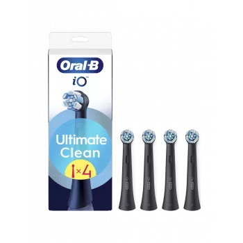 Oral-B iO varupead UltimateClean must 4 tk