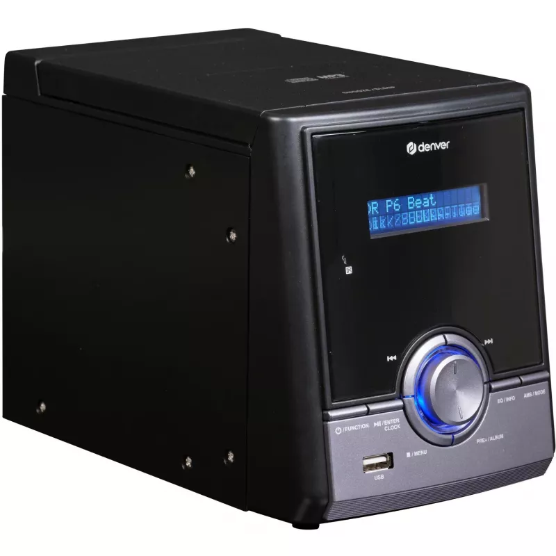 Denver MDA-285 mikrosüsteem BT, CD, raadio ja AUX-iga