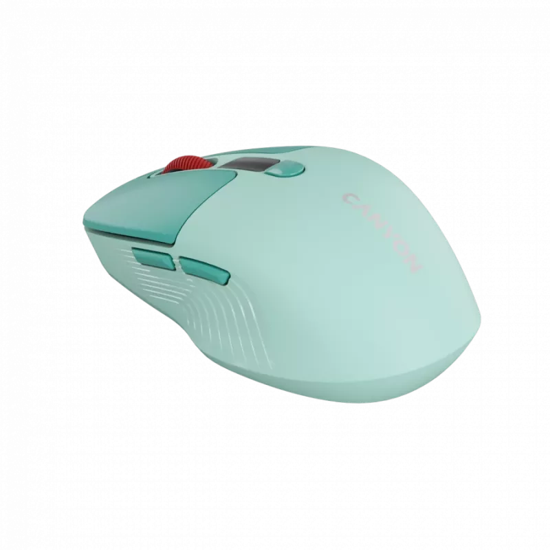 Canyon MW-26 - 2in1 juhtmevaba optiline hiir Bluetooth / 2,4 GHz - vaikne - roheline